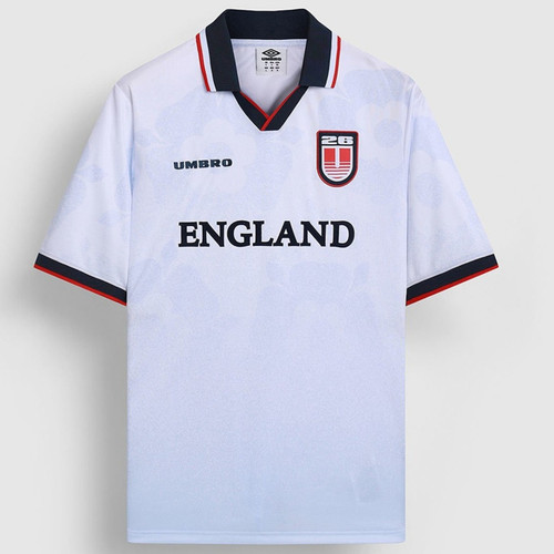 Umbro Tournament 2026 England Short Sleeve Football Jersey in White - Front Main