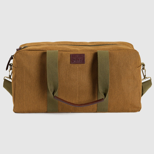 Levi's Heritage Duffle Bag in Bronze Brown - Retro Holdall - Front View