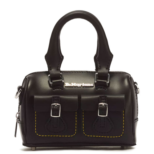 Dr Martens Womens Retro Mini Top Handle Leather Bag in Black