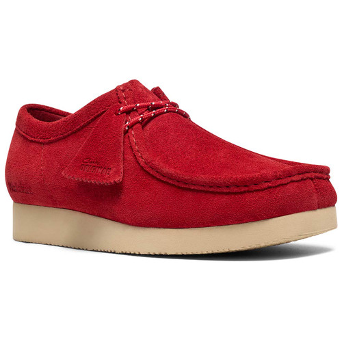 Clarks Originals Wallabee Lite Red Suede - Main View