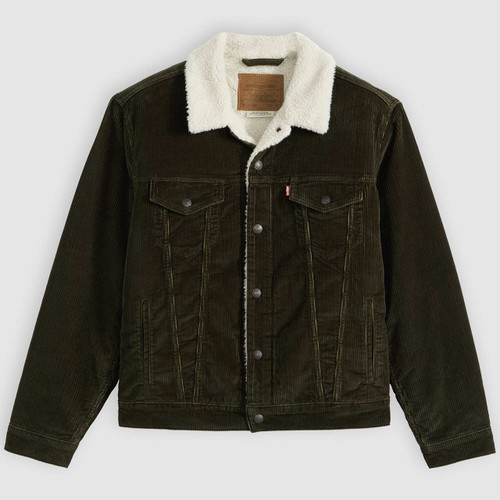 Levi's Type III Corduroy Sherpa Trucker Jacket Rosin - Main View
