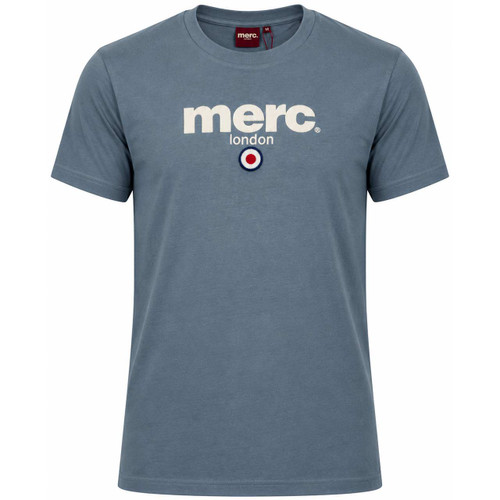 Merc Brighton Men's Mod Target Logo T-shirt Vintage Blue