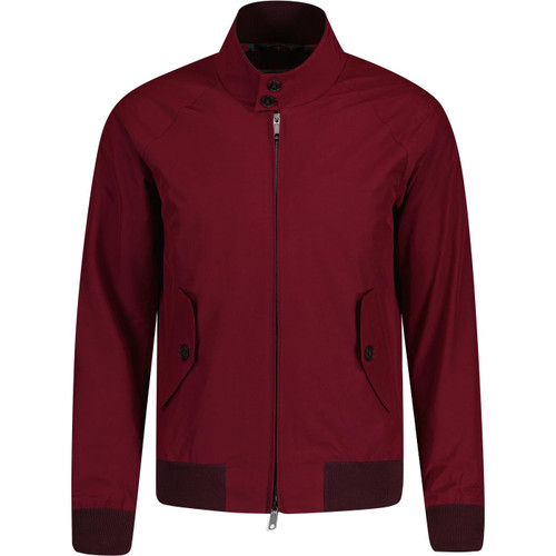 baracuta mens G9 classic mod zip harrington jacket tawny port