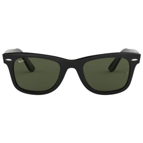 Ray-Ban Original Wayfarer Sunglasses in Black with Green Lens