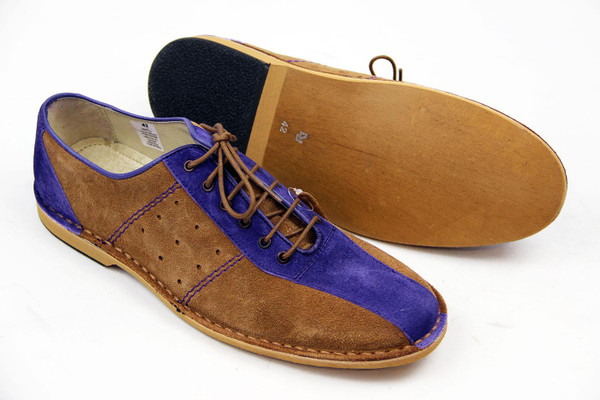 DELICIOUS JUNCTION WATTS MOD BOWLING SHOES BROWN  DELICIOUS JUNCTION WATTS MOD BOWLING SHOES BROWN