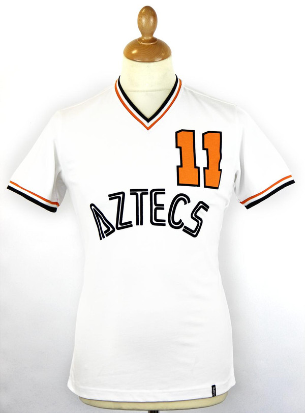 COPA FOOTBALL RETRO REPLICA LA AZTECS SHIRT WHITE