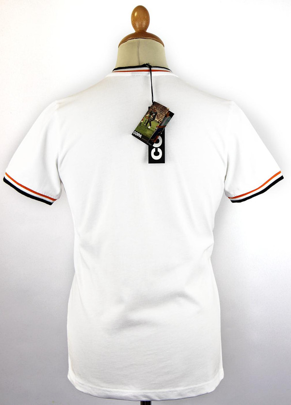 COPA FOOTBALL RETRO REPLICA LA AZTECS SHIRT WHITE
