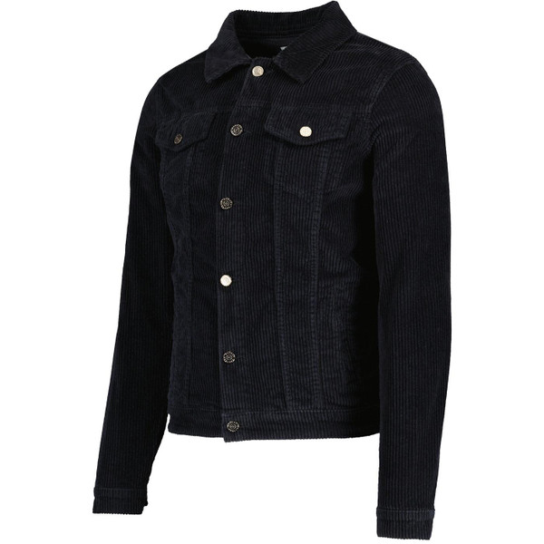 Madcap England Woburn 60s Mod Jumbo Cord Western Jacket in Black