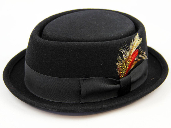 RETRO MOD SKA PORKPIE HAT BE-BOP HAT RETRO MOD SKA PORKPIE HAT BE-BOP HAT