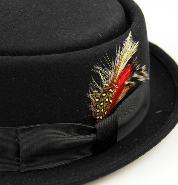 RETRO MOD SKA PORKPIE HAT BE-BOP HAT RETRO MOD SKA PORKPIE HAT BE-BOP HAT