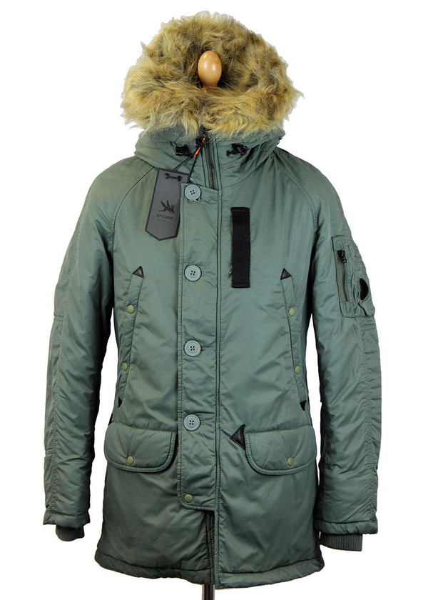 SPIEWAK SNORKEL PARKA SAGE RETRO MOD PARKA COAT SPIEWAK SNORKEL PARKA SAGE RETRO MOD PARKA COAT