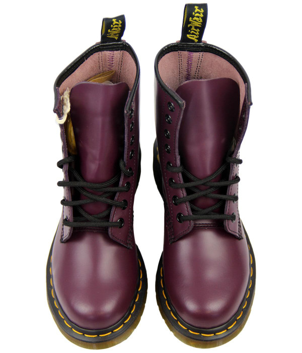 DR MARTEN BOOTS WOMENS PURPLE 1460 BOOTS DR MARTEN BOOTS WOMENS PURPLE 1460 BOOTS