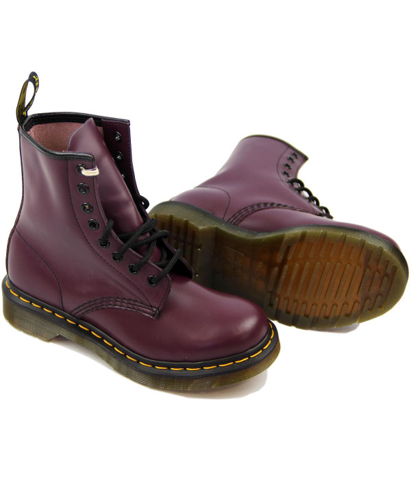 DR MARTEN BOOTS WOMENS PURPLE 1460 BOOTS DR MARTEN BOOTS WOMENS PURPLE 1460 BOOTS