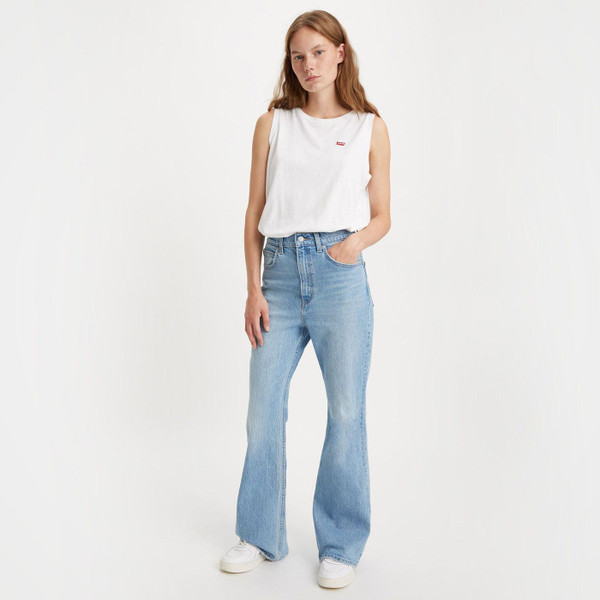 Levi's® Retro 70s Super High Rise Denim Flares in Put it Back A08990015