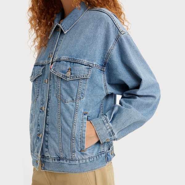 Levi's® Women's Retro 90s Trucker Jacket In Crowd Cool