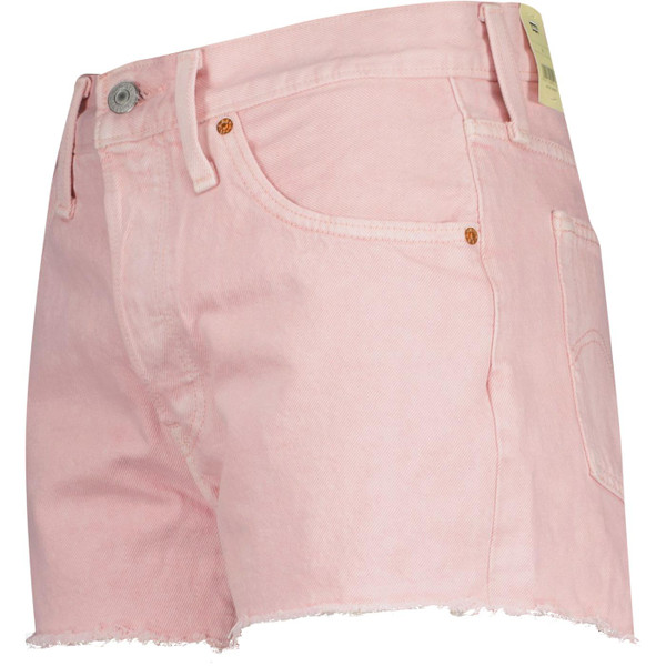 Levi's 501 Women's Retro Denim Shorts in Dispersed Dye Pink