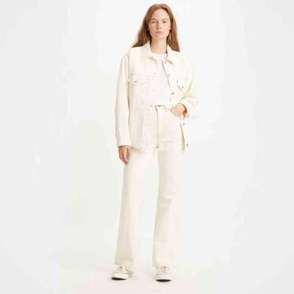 Levi's Movin On 70s High Flares in Retro Indie Sunny Cream A46910000