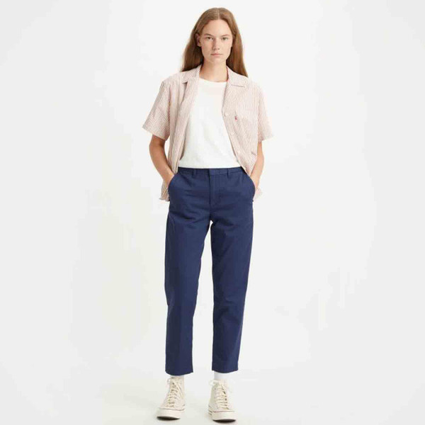 Levi's® Women's Retro Essential Chino Pants in Black Iris