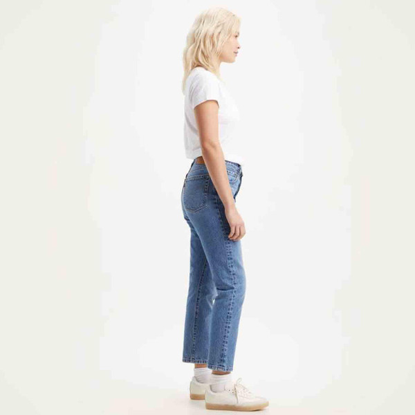 Levi's® 501 Crop Women's Denim Jeans in Must Be Mine Blue 362000236