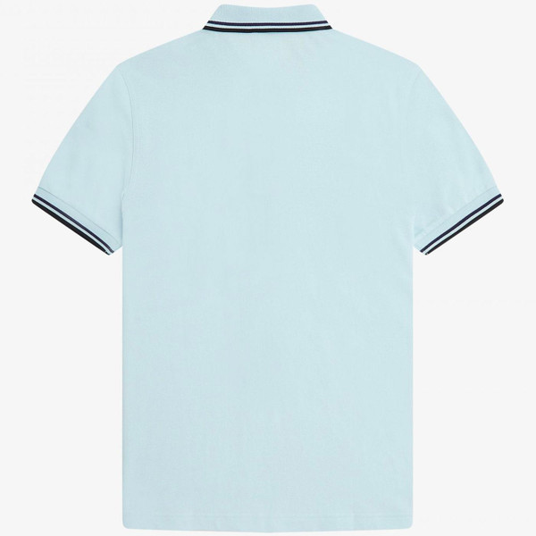 Fred Perry Twin Tipped Polo Shirt in Light Ice M3600 R30