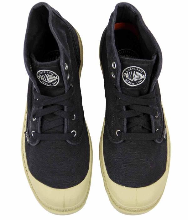 Pampa Hi PALLADIUM Retro Washed Canvas Boots  Pampa Hi PALLADIUM Retro Washed Canvas Boots