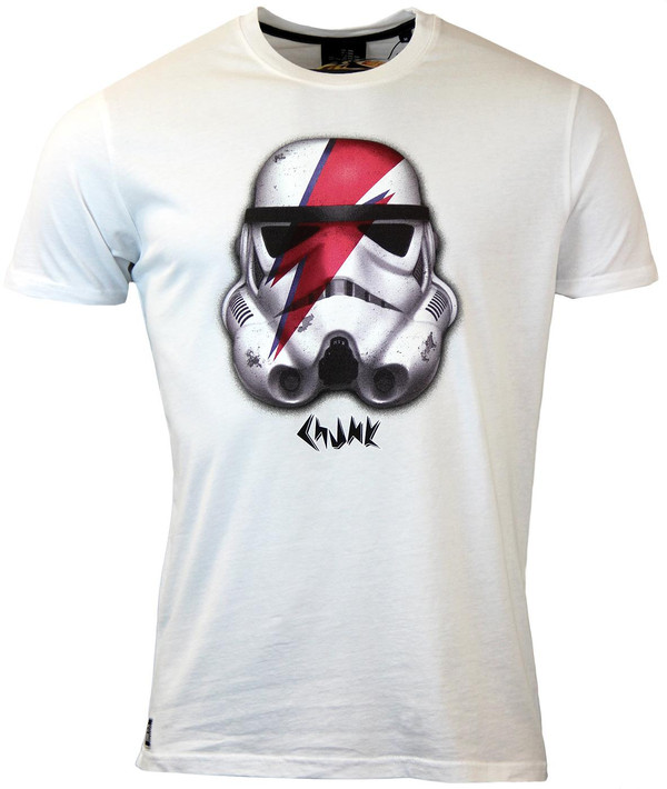 CHUNK REBEL REBEL STAR WARS STORM TROOPER T-SHIRT CHUNK REBEL REBEL STAR WARS STORM TROOPER T-SHIRT