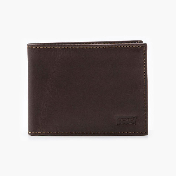 Levi's Casuals Classic Bifold Wallet in Dark Brown 375410282