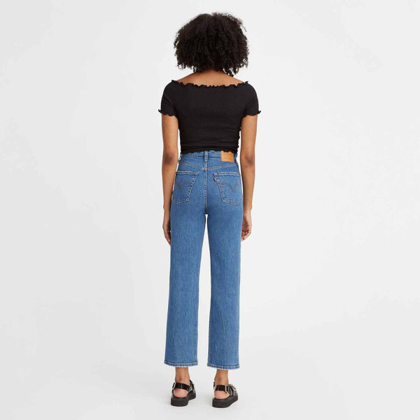 Levi's Retro Indie Ribcage Straight Ankle Jeans in Jazz Pop 726930117