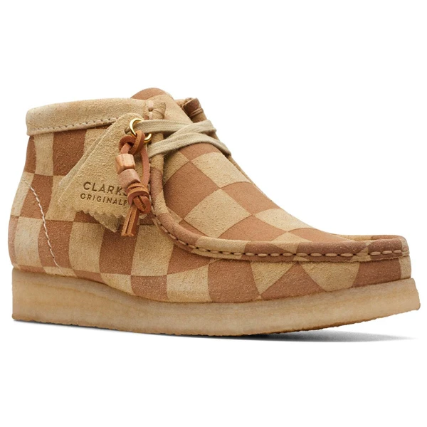 Clarks Originals Wallabee Boot Maple Check 26173226
