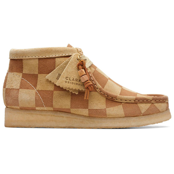 Clarks Originals Women's Wallabee Boot Maple Check 26173226