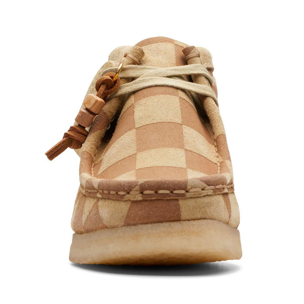 Clarks Originals Women's Retro Wallabee Boot Maple Check 26173226