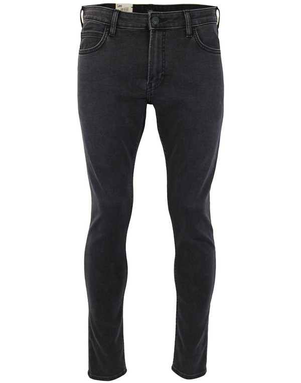 lee malone retro skinny tailor black denim jeans