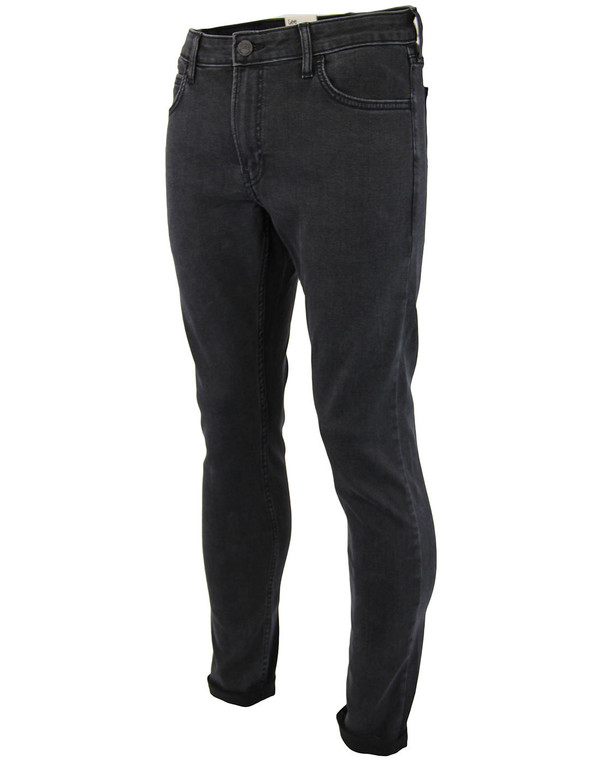 lee malone retro skinny tailor black denim jeans