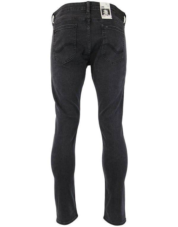 lee malone retro skinny tailor black denim jeans