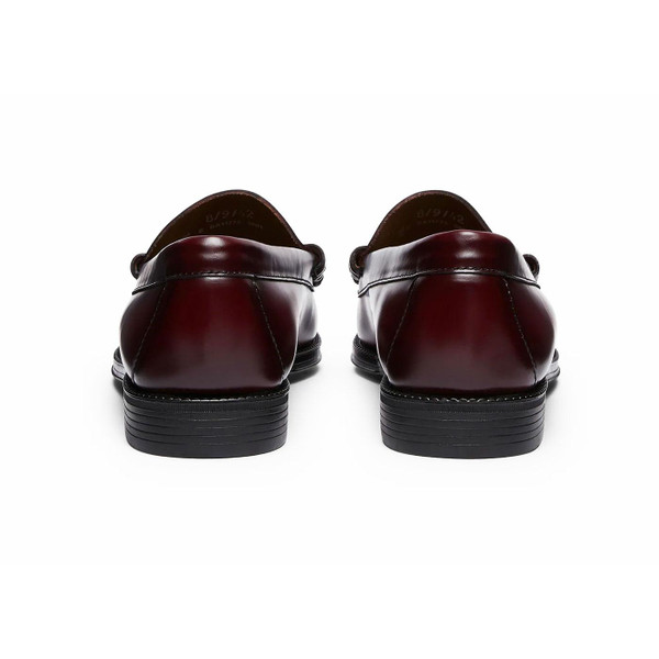 Bass Weejuns Lincoln Easy Weejuns 60s Mod Ivy League Loafers in Wine BA11775D 0NN