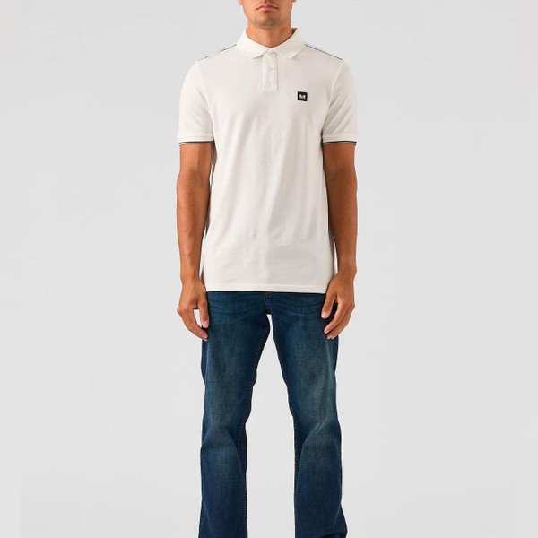 Weekend Offender Sakai Men's Polo Shirt in Winter White