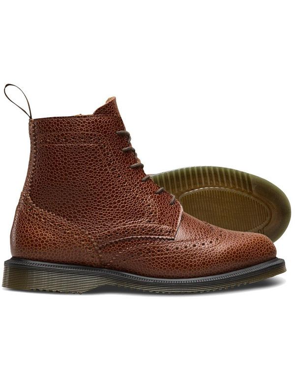 dr martens delphine brogue ankle boots chestnut dr martens delphine brogue ankle boots chestnut