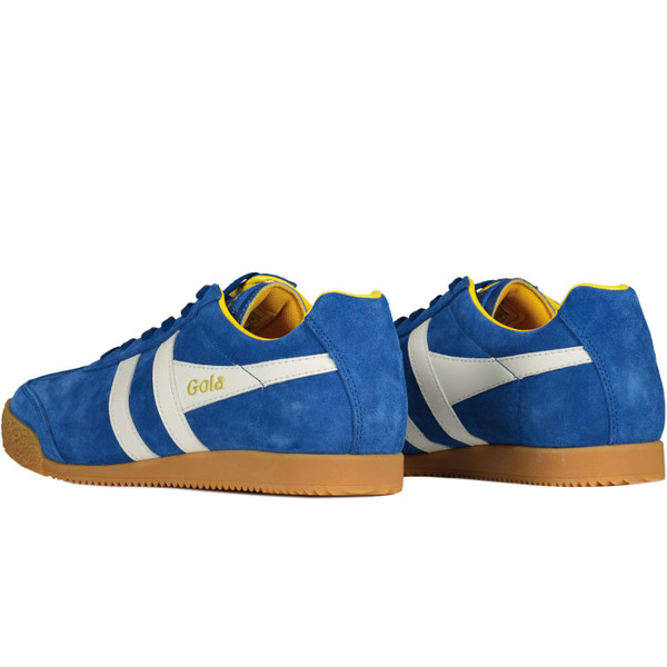 gola mens harrier suede trainers marine blue gola mens harrier suede trainers marine blue
