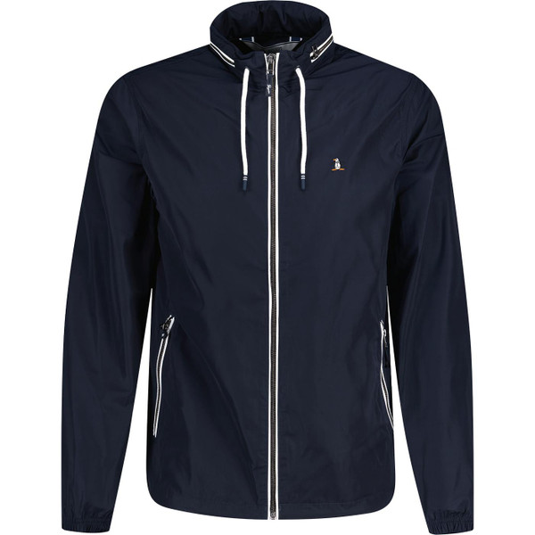 original penguin mens ratner hooded packable lightweight zip jacket dark sapphire original penguin mens ratner hooded packable lightweight zip jacket dark sapphire