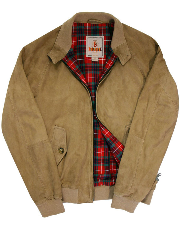 baracuta g9 retro 1960s mod suede harrington sand baracuta g9 retro 1960s mod suede harrington sand