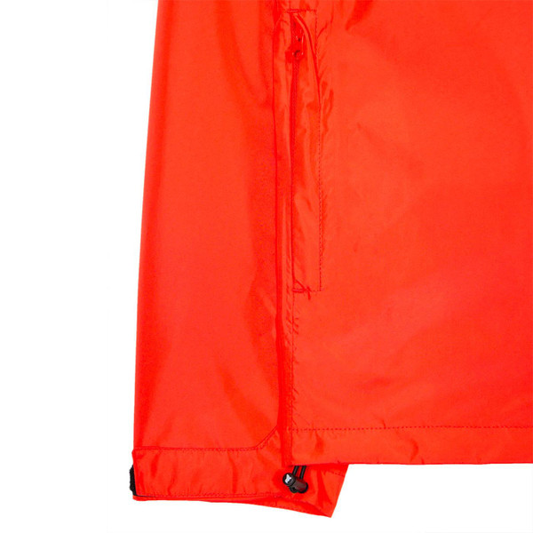 Weekend Offender Inglewood Avenue Retro Waterproof Anorak Jacket in Tango