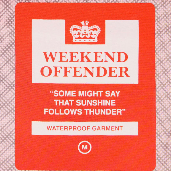 Weekend Offender Inglewood Avenue Waterproof Anorak Jacket in Tango