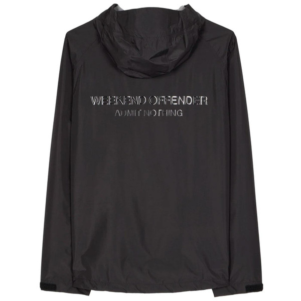Weekend Offender Inglewood Avenue Waterproof Technical Jacket in Black
