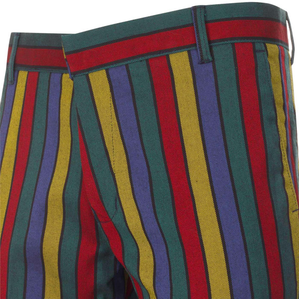 Madcap England Hendrix Stripe 1960s Psychedelic Bootcut Flared Trousers Waist