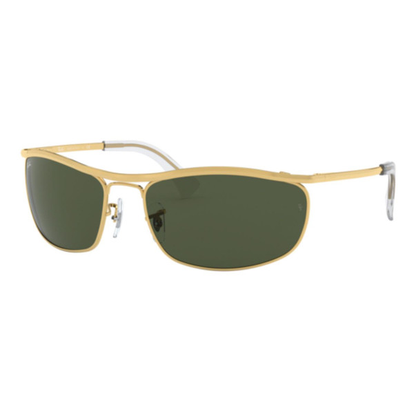 Ray-Ban Olympian Retro 70s Wrap Round Sunglasses Arista Gold