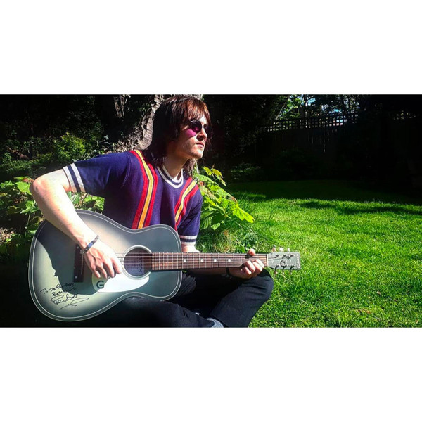 Madcap England Modernista Waffle Texture Contoured Stripe Knitted Tee in Eclipse