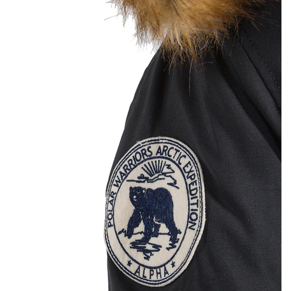 alpha industries womens polar snorkel jacket black alpha industries womens polar snorkel jacket black