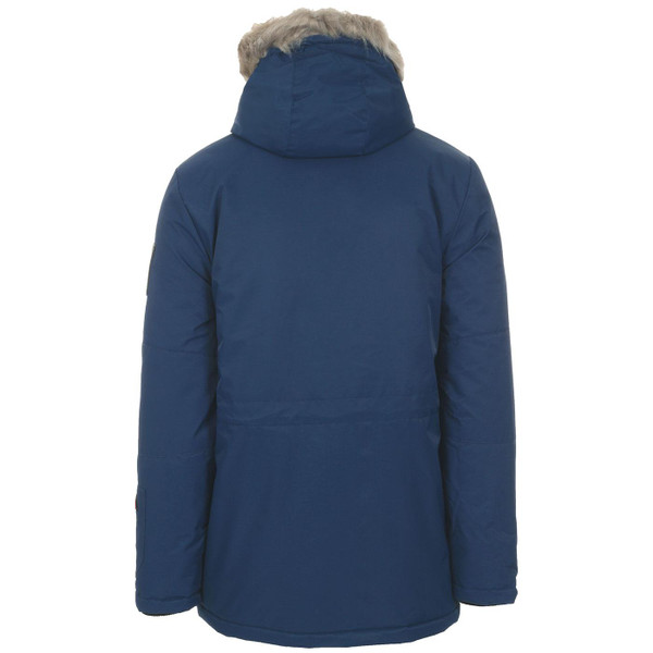 Ellesse Mazzo Men's Mod Casuals Snorkel Parka in Navy with Faux Fur Trim Ellesse Mazzo Men's Mod Casuals Snorkel Parka in Navy with Faux Fur Trim