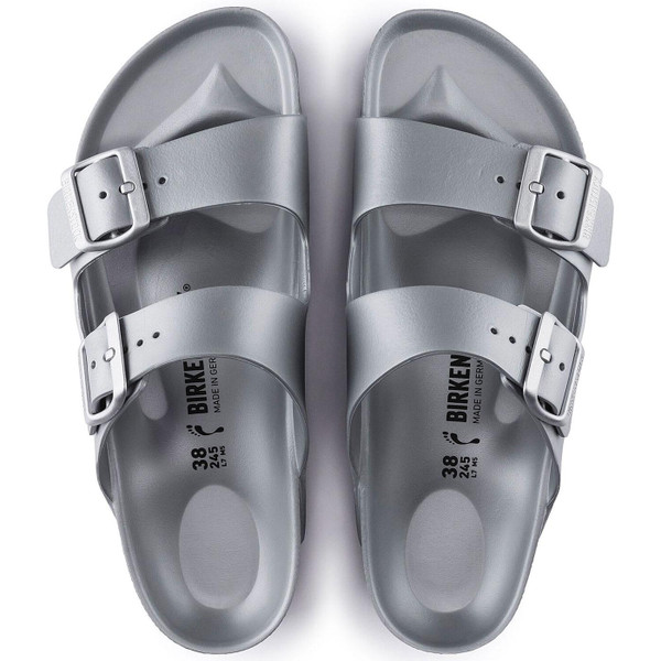 Birkenstock Arizona EVA Men's Retro Waterproof Sandals in Silver Birkenstock Arizona EVA Men's Retro Waterproof Sandals in Silver