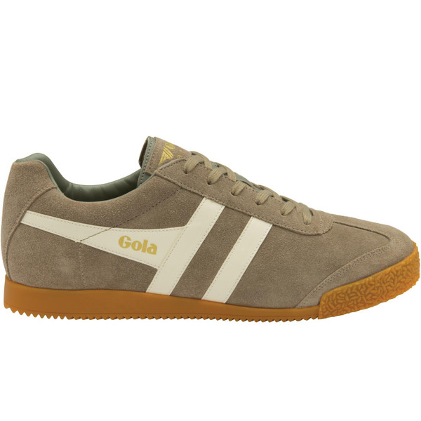 gola mens harrier suede trainers rhino grey off white gola mens harrier suede trainers rhino grey off white